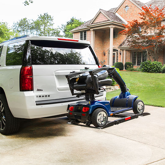 exterior scooter lift carrier